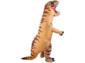 Playtastic Aufblasbares T-Rex-Kostüm für Erwachsene, 150 - 190 cm Körpergröße 