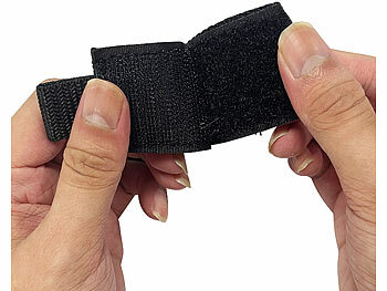 Klettband mit dreieckiger Verschlussschnalle