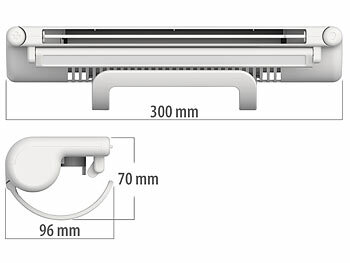 Akku Ventilator mit LED
