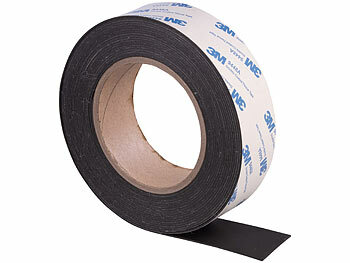 Magnet Board-Band: AGT Selbstklebendes Metallband 3 m x 35 mm x 1,2 mm für Magnethaftung