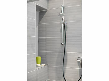 BadeStern Flexibler Silikon-Duschschlauch mit Verdrehschutz, 1,5 Meter, schwarz