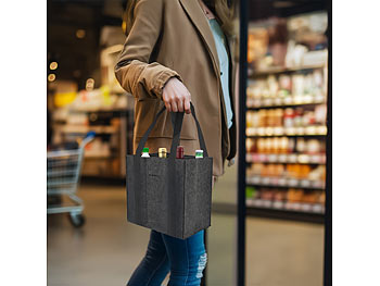 Filztasche Flaschen