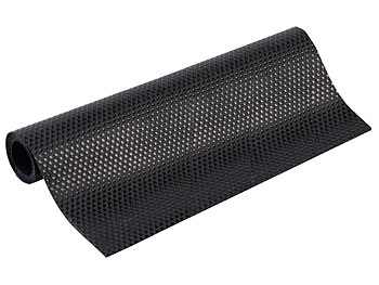 Rosenstein & Söhne 2er-Set Schubladen-Antirutschmatte,lebensmittelecht,30x150cm,schwarz