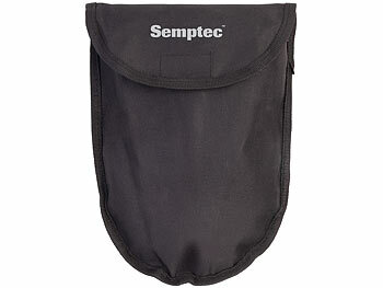 Semptec 7in1-Kombi-Klappspaten mit Säge, Spitzhacke, Axt, aus Carbonstahl
