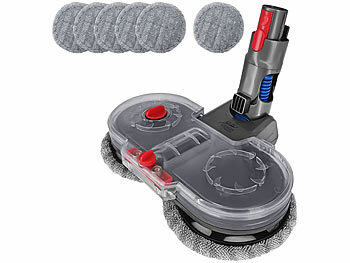 Moppbürste: Sichler Elektrischer Wischaufsatz f. Dyson V7, V8, V10, V11,V15 mit Wassertank