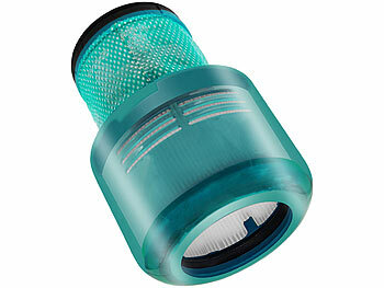 Sichler 4er-Set HEPA-Filter für Dyson V15-Modelle, waschbar, Reinigungsbürste
