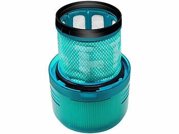 Sichler 4er-Set HEPA-Filter für Dyson V15-Modelle, waschbar, Reinigungsbürste