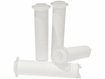 Duschkopf Hochdruck: BadeStern 4er-Set Wasserfilter für Handbrause DSK-100