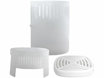 Sichler Wiederbefüllbarer Luftentfeuchter mit 3 Granulatblöcken, bis zu 2 l