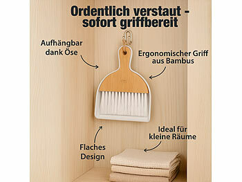 Mini Besen- & Kehrschaufel-Sets