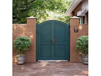 Hausnummern mit 3D-Effekt schwarz