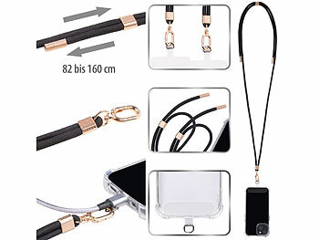 Handy-Armband-Anhänger Handy-Ornament Karabinerhaken Karabiner abnehmbar