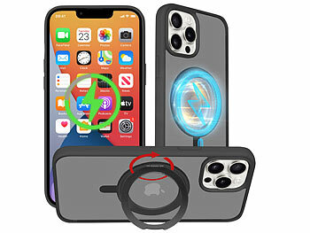 coque iPhone 13 Pro Max: Xcase Coque résistante aux chocs pour iPhone 13 Pro Max, compatible MagSafe, support 360° disponible sur eMall