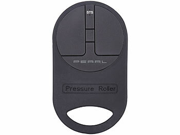 PEARL Ultra flache Mini-Maus mit Scroll-Taste, Bluetooth, Funk,  13,5 g
