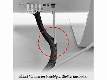 Kabelschutz für Büro und Werkstatt 