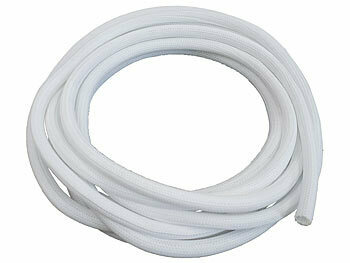 Callstel 2er-Set selbstschließende gewebte Kabelschläuche, zuschneidbar, 8 m