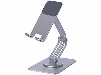 PEARL Verstellbarer Tablet- und Smartphone-Arm, 3 Achsen