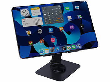 PEARL 4er set Faltbarer Tablet und Smartphone Ständer, 2 Achsenhöhen XXXXX