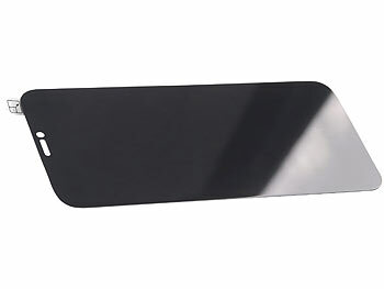 Somikon 2er-Set Schutzfolien aus gehärtetem Glas, kompatibel mit iPhone 12 