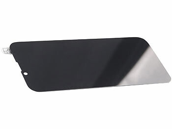 Somikon 4er-Set Schutzfolien aus gehärtetem Glas, iPhone 13 Pro