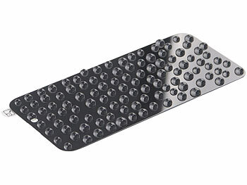 Somikon 4er-Set Schutzfolien, gehärtetes Glas, iPhone 15 ProMax