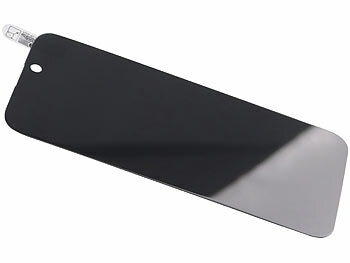 Somikon 4er-Set Schutzfolien aus gehärtetem Glas, iPhone 16