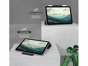 Xcase Magnetische Slim-Hülle für 8,3"-iPad Mini 6 mit Auto-Sleep & Standfuß