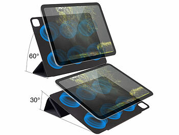 Xcase 2er-Set Magnetische Slim-Hülle für 8,3"-iPad Mini 6 mit Standfuß