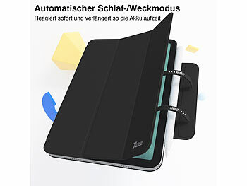 Xcase Magnetische Slim-Hülle für 8,3"-iPad Mini 6 mit Auto-Sleep & Standfuß