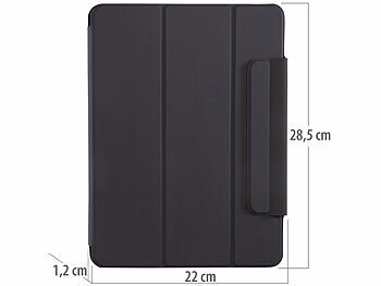 Magnetische slim-Hülle für iPad mit Auto-Sleep-Funktion & Standfuß