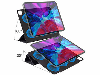 iPad Air Stifthalter Schutz Tasche Case Magnet Cover Apple magnetisch Generation