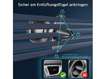 Handyhalterung Lüftungsgitter Auto