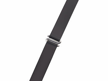 PEARL 2er-Set Universal-Finger-Handyhalterung, Silikon, blau+schwarz, 210 mm