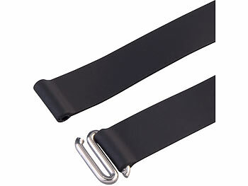 PEARL 2er-Set Universal-Finger-Handyhalterung, Silikon, schwarz+pink, 230 mm