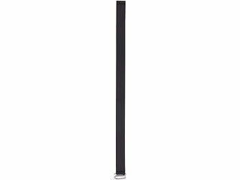 PEARL 2er-Set Universal-Finger-Handyhalterung, Silikon, schwarz+pink, 230 mm