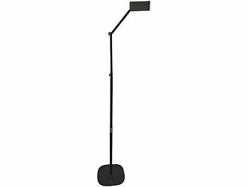 Smartphone Ständer: Callstel Bodenständer für Smartphone & Tablet, 5" - 12", 360° drehbar, 160 cm