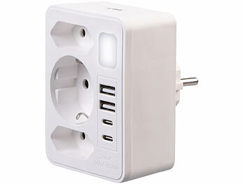 Mehrfachsteckdosen-Adapter-Wandstecker