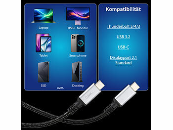 Adattatore da tipo C a tipo C 8K - Adattatore USB 4.0 ad alta definizione da 40 Gbps | Ricarica e trasmissione rapida per casa, scuola, viaggi d' affari, campeggio, viaggi