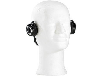 Callstel Stereo-Headset mit Bluetooth & Nackenbügel, klappbar