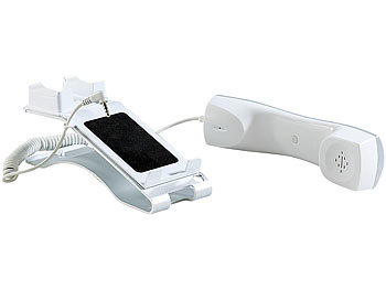 Callstel Desktop-Phone-Ständer mit Telefonhörer für iPhone