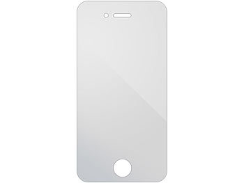 Somikon Displayschutzfolie für für iPhone 4/4s, glasklar 5er-Set