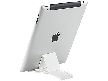 Callstel Reisefreundlicher Mini-Klappständer für iPad, Tablet-PC & Co