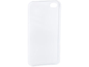 Xcase Ultradünne Schutzhülle für  iPhone 4/4s weiß, 0,3 mm