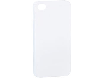 Xcase Ultradünne Schutzhülle für  iPhone 4/4s weiß, 0,3 mm