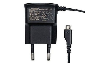 Samsung Original-Ladegerät (230 V) für Geräte mit Micro-USB-Anschluss