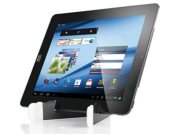 Callstel Faltbarer Ständer für iPad, Tablet-PC & Smartphones