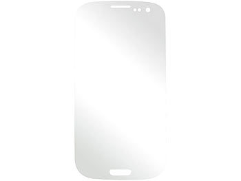 Somikon Displayschutzfolie für Samsung Galaxy S3, glasklar