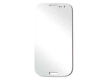 Schutzfolie: Somikon Displayschutzfolie Samsung Galaxy S3, matt