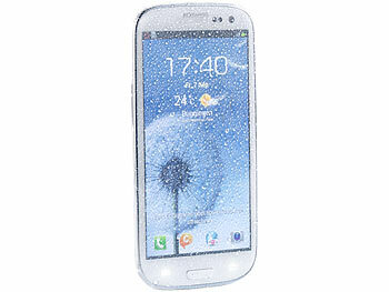 Handyschutz: Xcase Wasser- & staubdichte Folien-Schutztasche für Samsung Galaxy S6