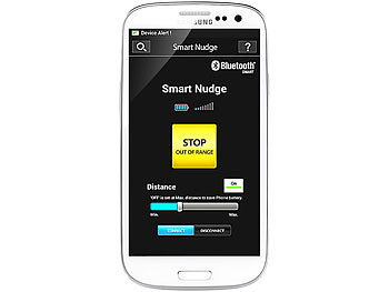 VisorTech Mobiler Alarm für Smartphones mit Bluetooth 4.0